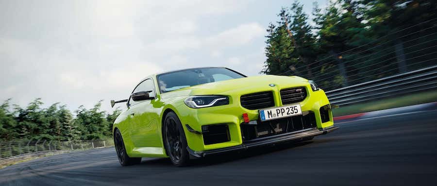 BMW M2 with M performance Truck Kit