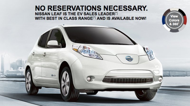 Nissan's New Leaf Ad Makes Fun Of Tesla Model 3 Success