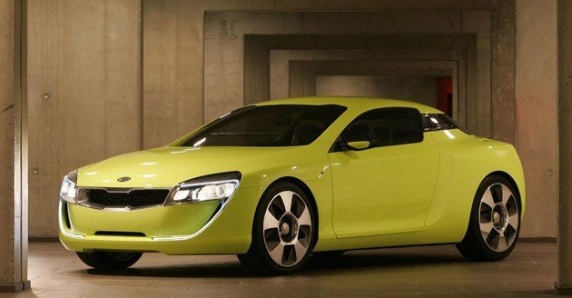 Kia to show rear-drive V8 coupe concepts in Frankfurt, Detroit