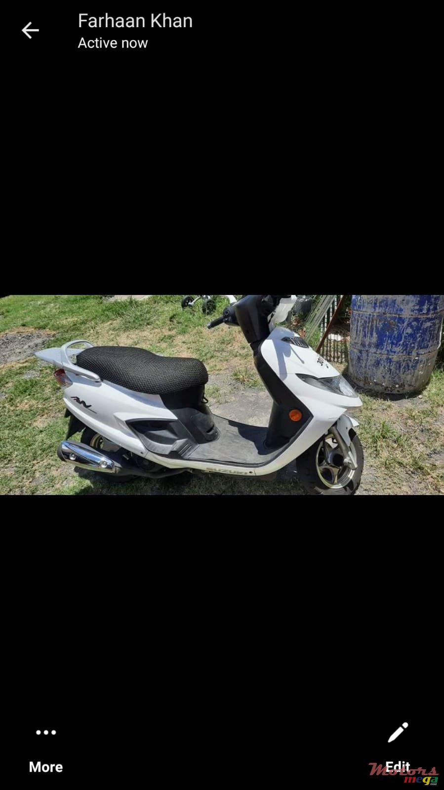 2018' Suzuki AN 125 photo #3