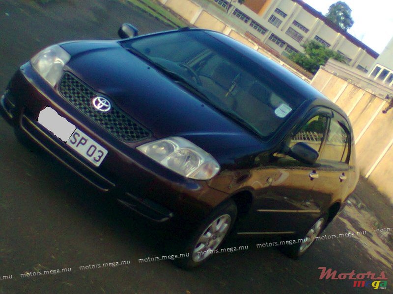 2003' Toyota Corolla NZE VVTI GLI local photo #1