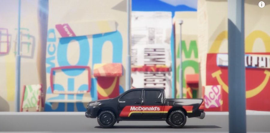 Toyota Hilux McDonald's Happy Meal