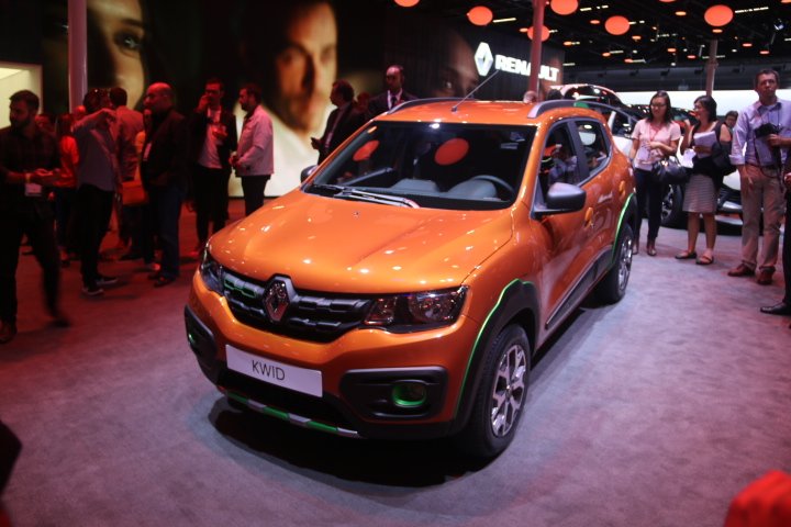 Renault Kwid Outsider Concept showcased at 2016 Sao Paulo Auto Show