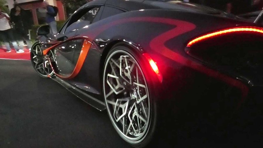 McLaren P1 With 3D-Printed Titanium Wheels Looks The Part