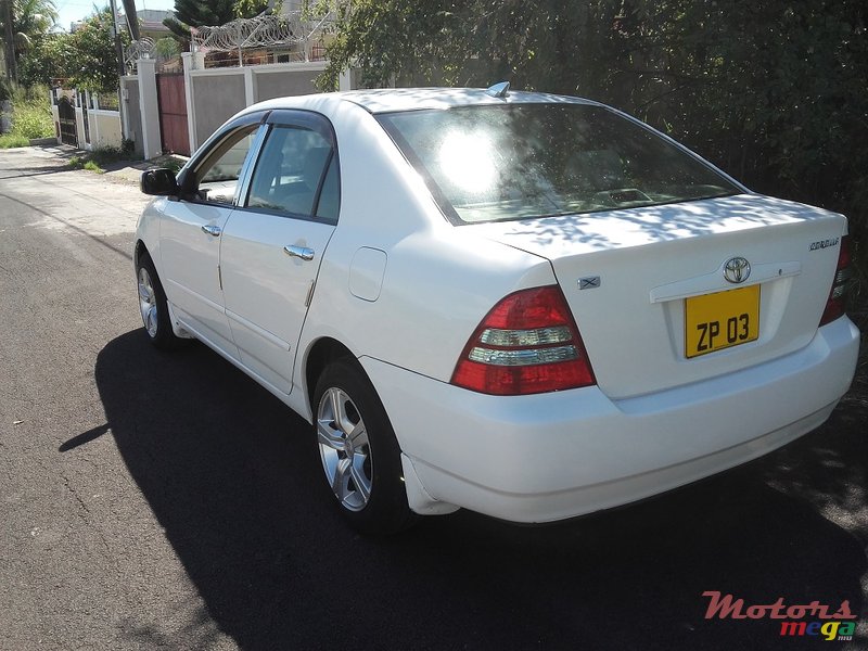 2003' Toyota Corolla Nze gradeX- G edition photo #4