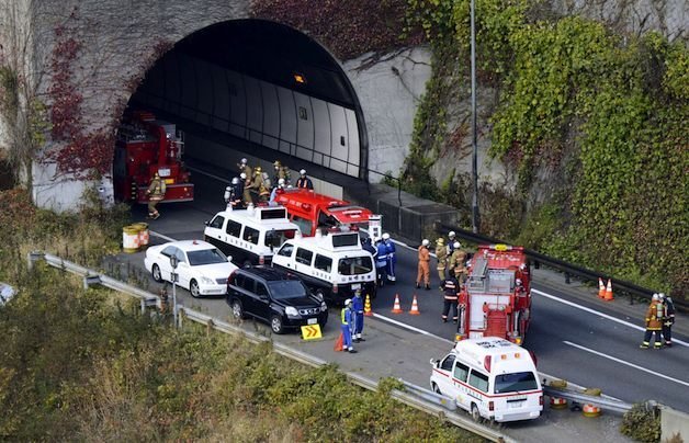 Tunnel Collapses in Japan, Seven Missing