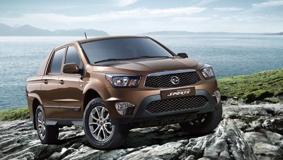 Ssangyong Actyon Sports Gets Updated in Korea