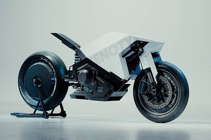 Concept Xenotype : la Ducati 916 en version Cyberpunk