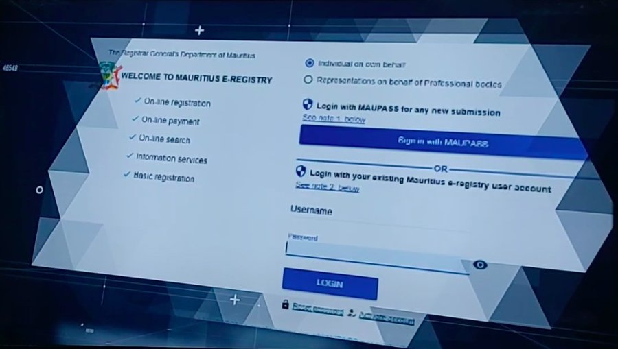 www.eregistry.govmu.org/online