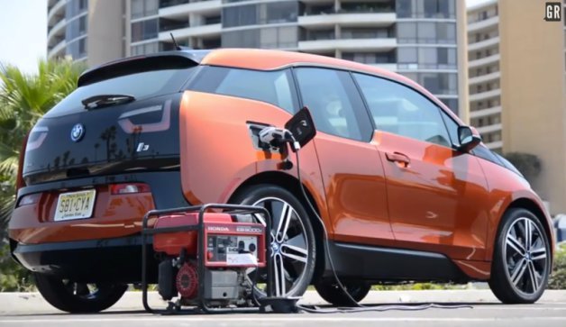 How to Charge Up Your BMW i3 With a Honda