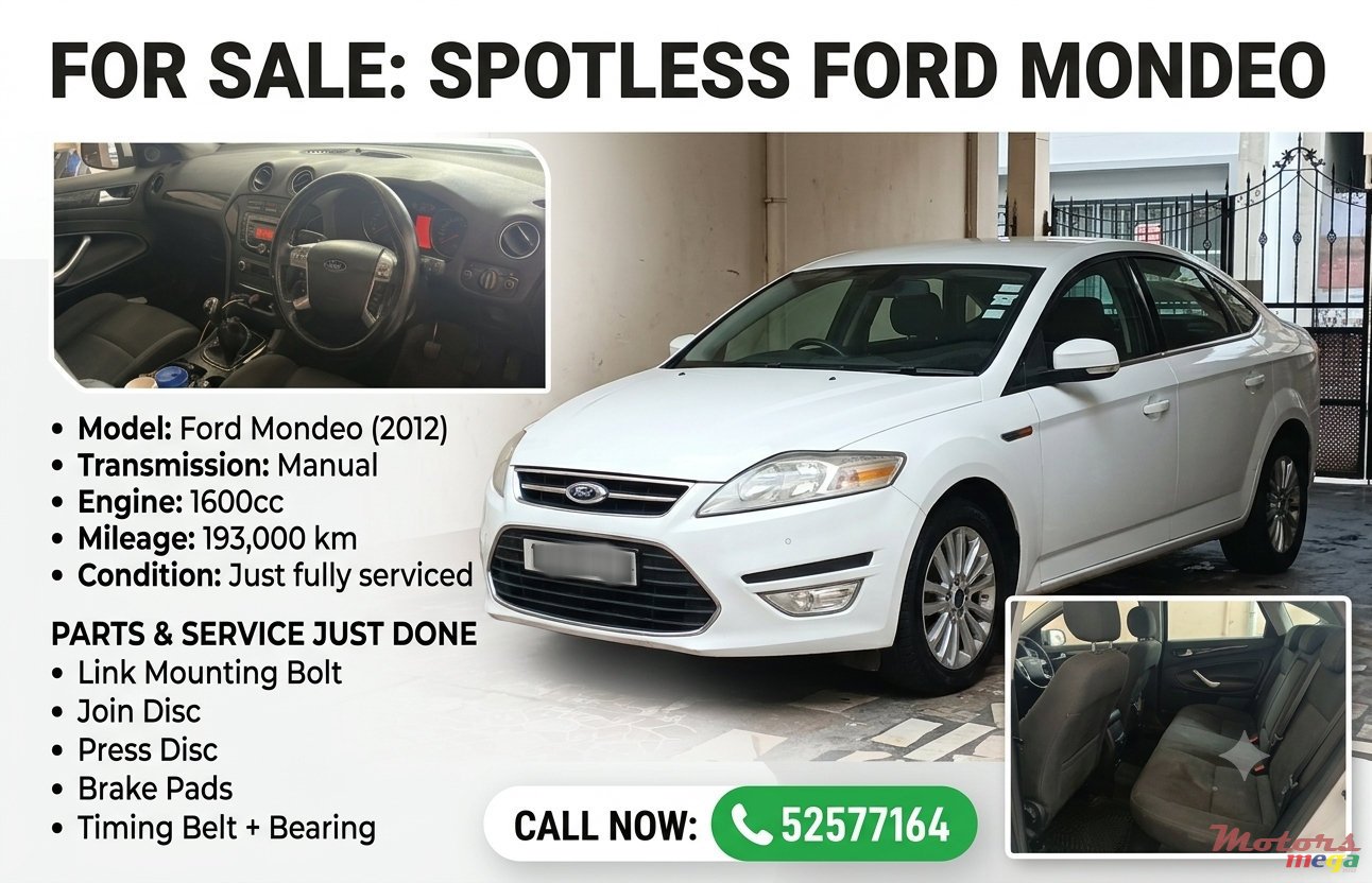 2012' Ford Mondeo MONDEO photo #3