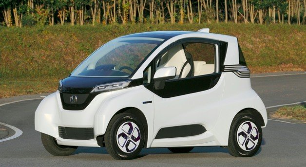 Honda Micro Commuter is a Funky Little Quadricycle