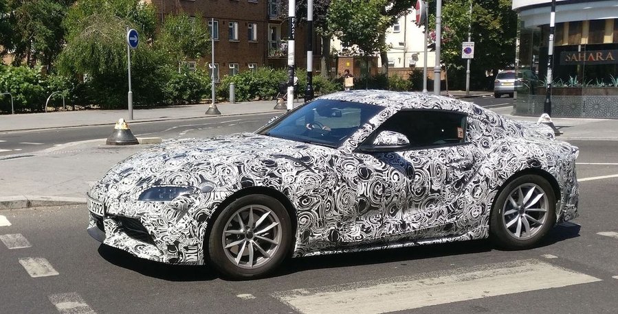 2019 Toyota Supra spotted in the UK ahead of Goodwood debut