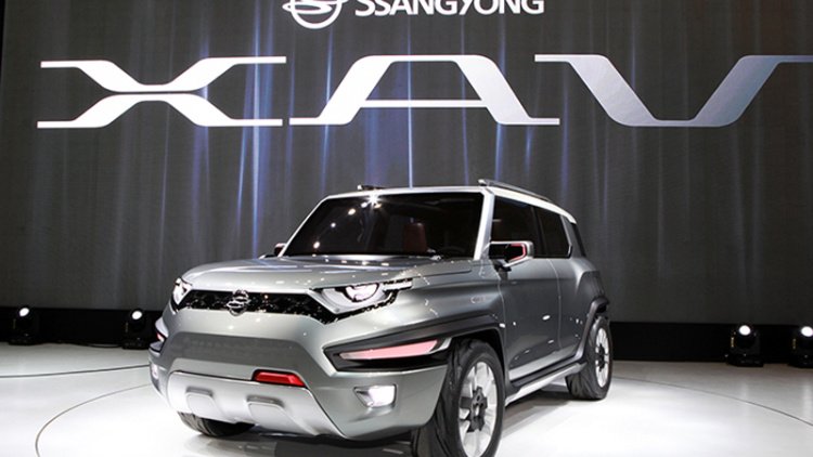 SsangYong Reveals XAV Concept in Seoul