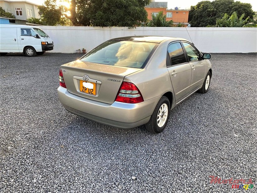 2002' Toyota Corolla NZE Manual 1.5L JAPAN photo #1