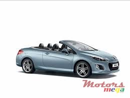 2012' Peugeot 308 cc - convertible -hard top photo #1