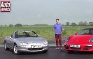 Mazda MX-5 vs Porsche Boxster