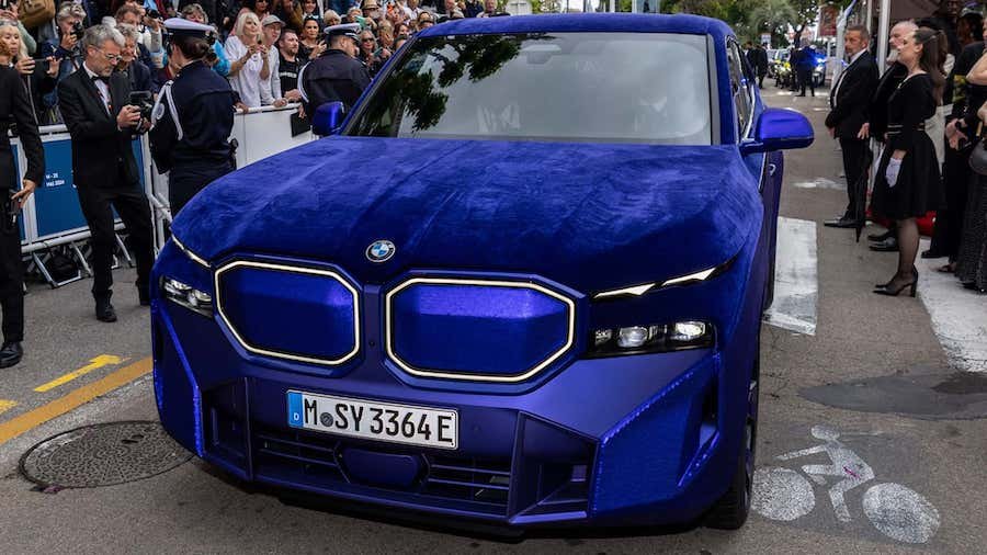 BMW Brings Back an Old Fetish With This Velvet-Covered XM