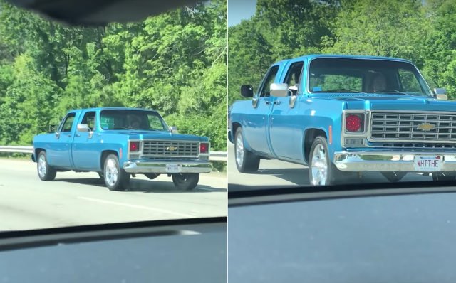 Two-Faced Chevy Truck Spotted Trolling Everyone
