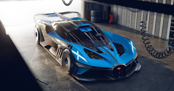 Il faut 14 000 euros de pneus pour faire 60 kilomètres de circuit en Bugatti Bolide