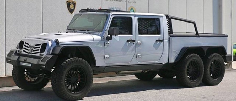 Bonkers 6x6, Hemi-Powered Jeep Wrangler Can Be Yours For $270k