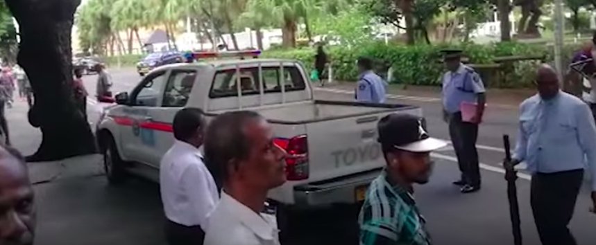 Port-Louis: un véhicule de la police impliqué dans un accident