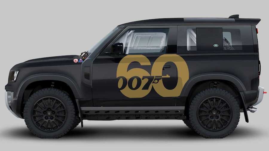 Un Land Rover Defender Pour Fêter Les 60 Ans De James Bond