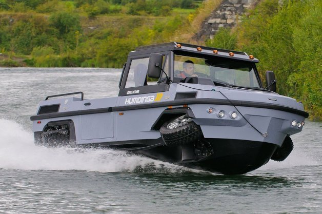 Gibbs to Build Humdinga Amphibious Truck in Asia to Help with Tsunami Relief 