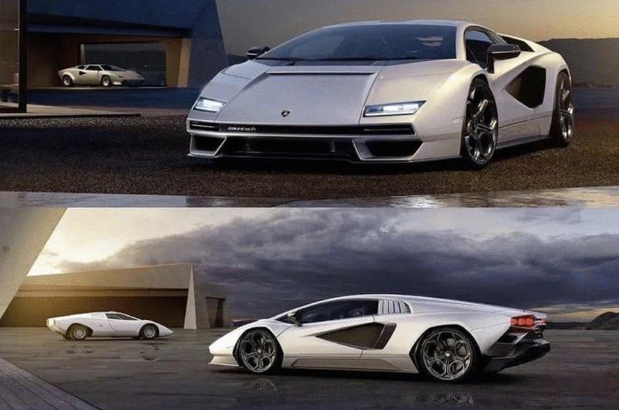 Lamborghini : la nouvelle Countach en fuite