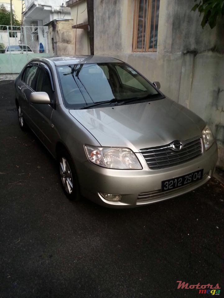 2004' Toyota Corolla NZE121 Grade G Saloon photo #1