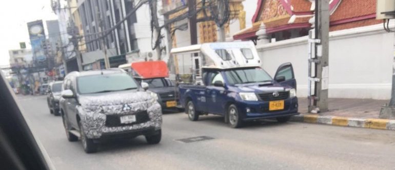 2019 Mitsubishi Pajero Sport facelift spied in Thailand