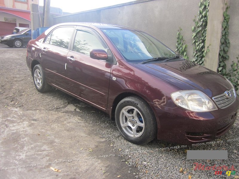 2003' Toyota Corolla NZE grade G photo #3