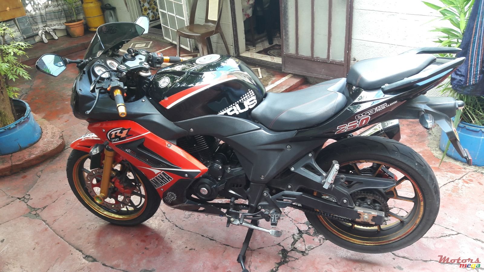 2015' Zongshen Yoshimura exhaust added photo #1