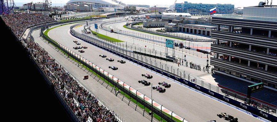 2017 F1 Russian Grand Prix – Race Results