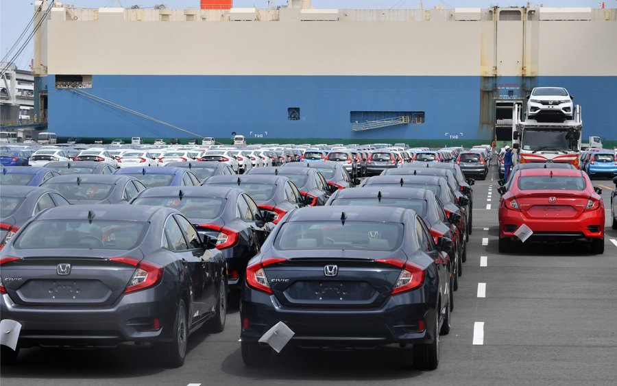 Japan and U.S. trade framework includes tariff on Japanese cars