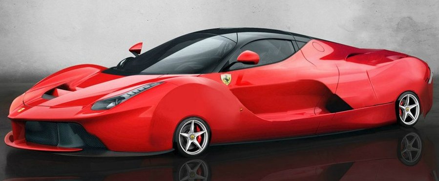 These Tiny-Wheeled Car Renderings Are Terrifying