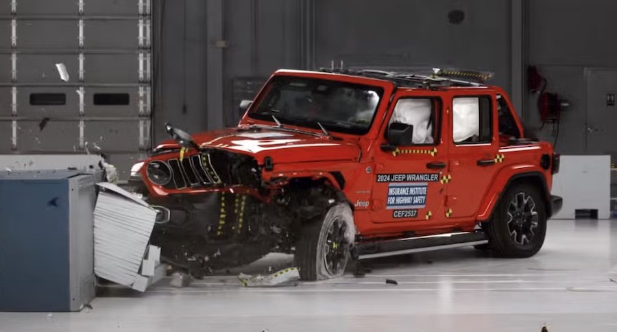 2024 And Newer Jeep Wrangler IIHS Safety Scores Improve
