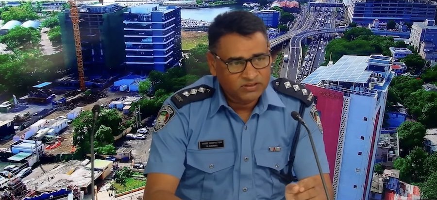 Chef Inspecteur Ramma from Traffic Branch