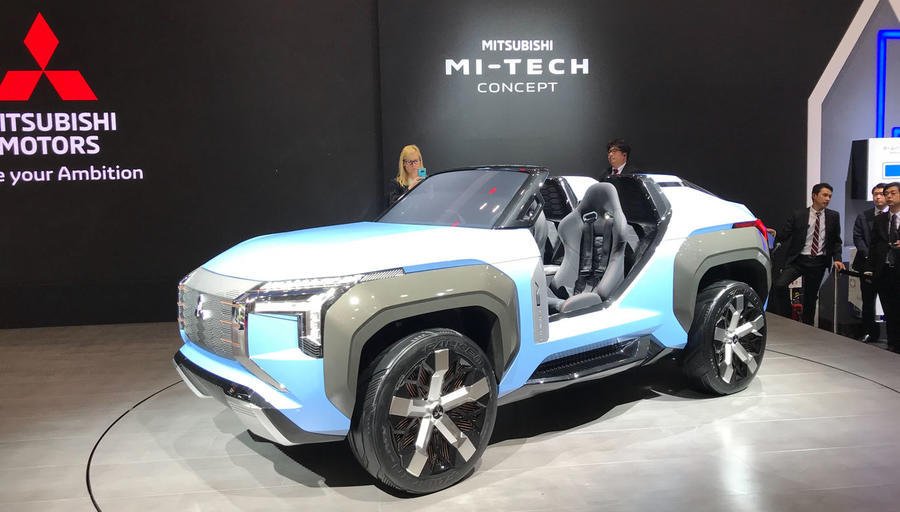 Mitsubishi Mi-Tech turbine-PHEV buggy blows the doors off our dreams