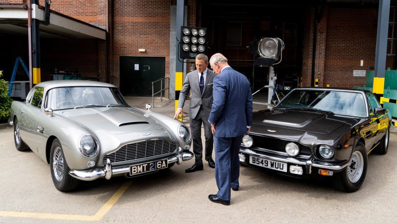 Catch these four Aston Martins in Bond 25, 'No Time to Die'