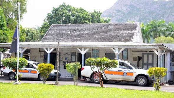 Moka police station, Mauritius