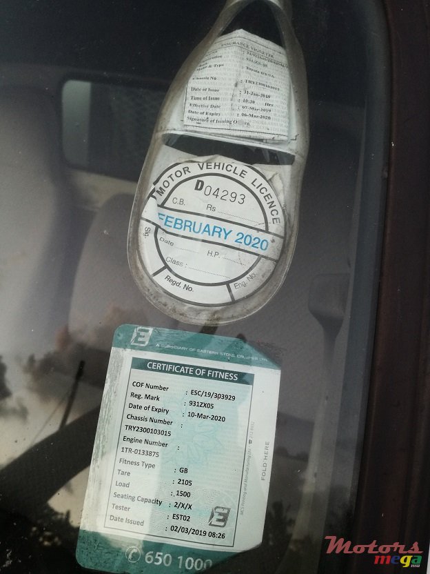 2005' Toyota Dyna Camionette 1.5T photo #7