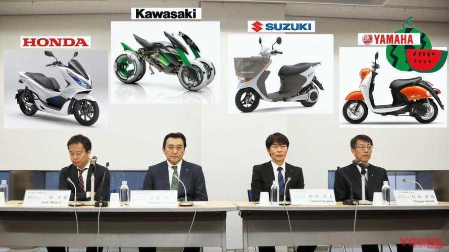 Japan's Big Four To Start Testing Their Swappable Batteries Soon