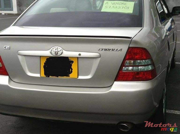 2001' Toyota Corolla NZE  photo #3