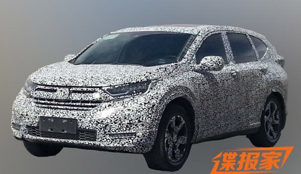 The next gen Honda CR-V could launch in China in the mid-2017