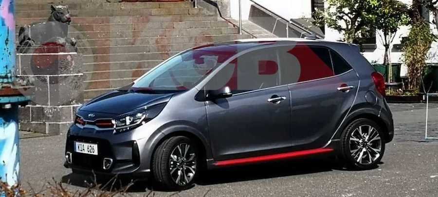 2021 Kia Picanto Facelift Spied Without Any Camouflage