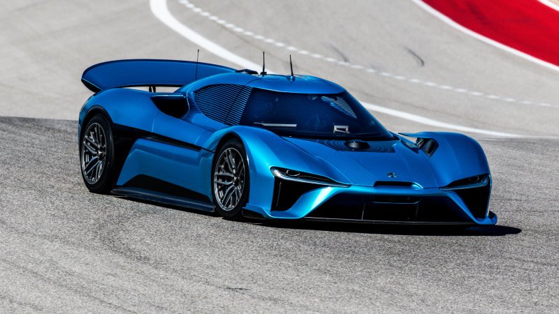 NextEV's crazy electric supercar just went 258 km/h without a driver