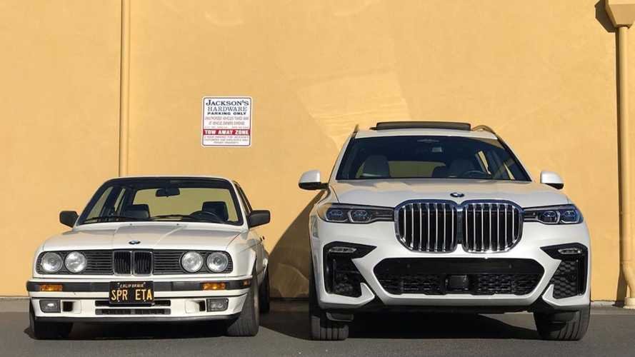 You Shouldn't Miss Seeing BMW X7 Grille On E30 And Vice Versa