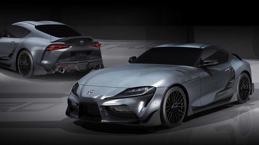 Toyota Supra TRD Concept Shows Its Racy Body On Camera