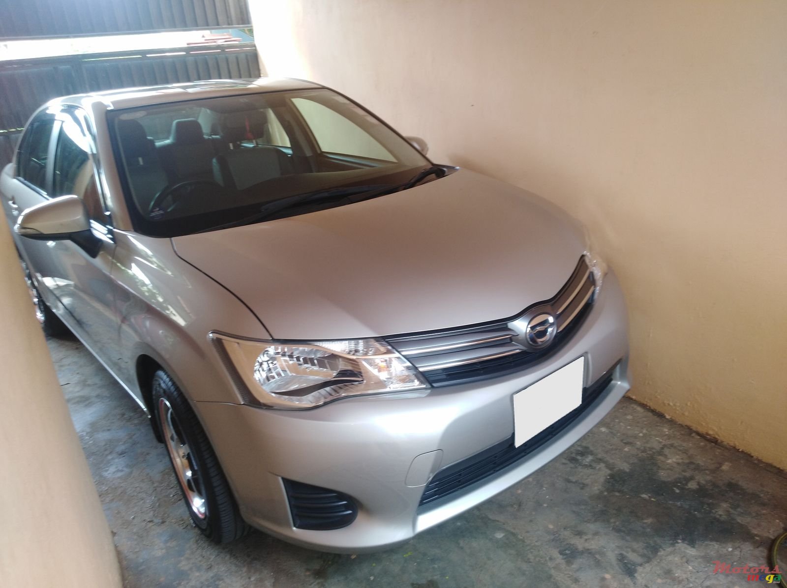 2012' Toyota Axio semi-leath interior alloy rims photo #6